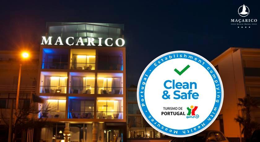 Macarico Beach Hotel 프라이아 데 미라 외부 사진
